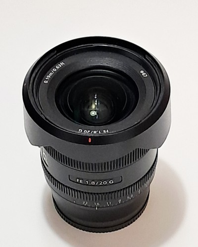 Sony 20mm 8 g sel20f18g - fe,