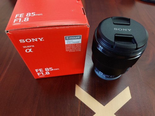 Sony 85mm sel85f18 e - f1.8,