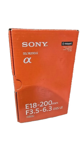 Sony 200mm sel18200 - 18-200mm,