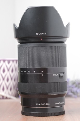 Sony sel 200mm 5 - sel, 18-200mm