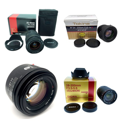 Minolta sony obiettivo - a,