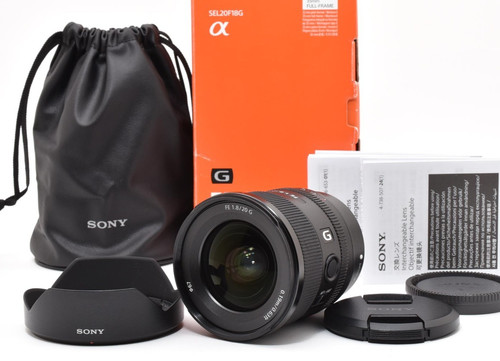 Sony 20mm 8 g sel20f18g - sony, f/1.8