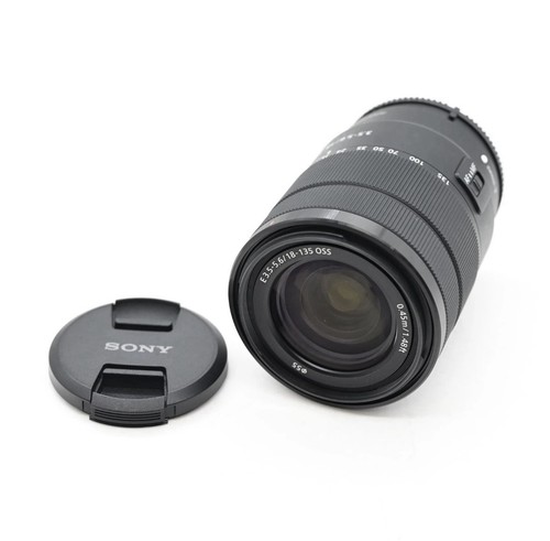Sony sel 135 mm - e, obiettivo