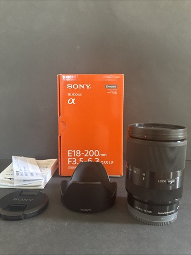 Sony 200 5 6 - 18-200, oss
