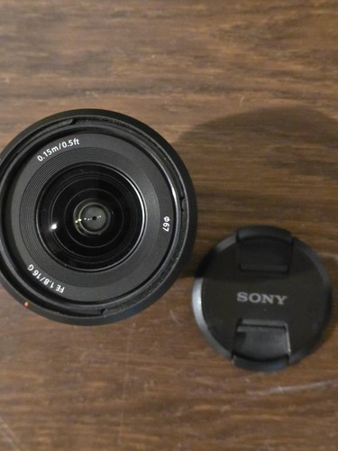 Sony 16mm 8 g sel16f18g - sony,