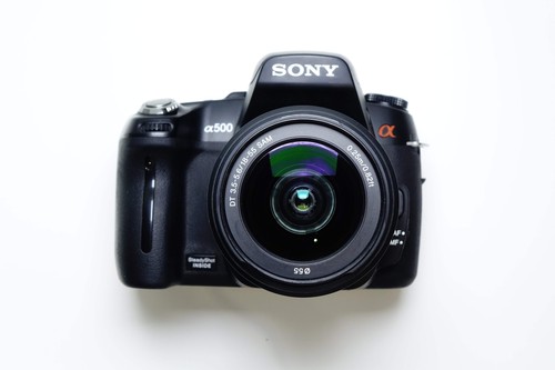 Sony alpha a500 obietttivo - sony,