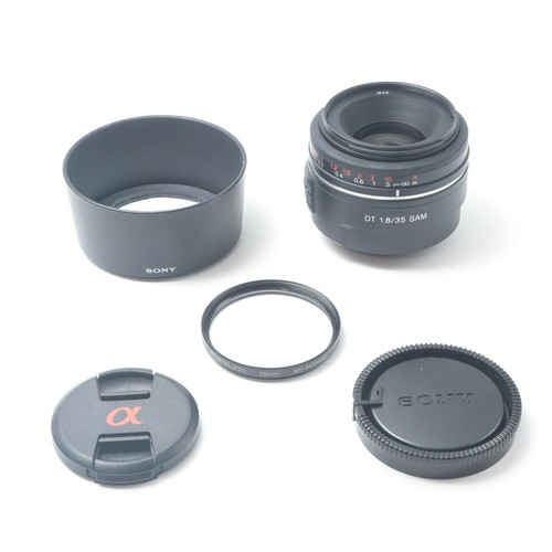 Sony 35mm 8 sam - sony, f/1.8