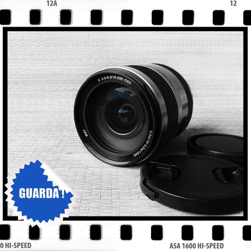 Sony 200mm 5 6 3 - 18-200mm, oss