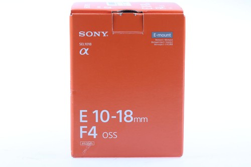 Sony f 4 0 - 10-18, mm
